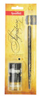 Speedball Signature Series Pen & Ink Set Black & Gold Inks