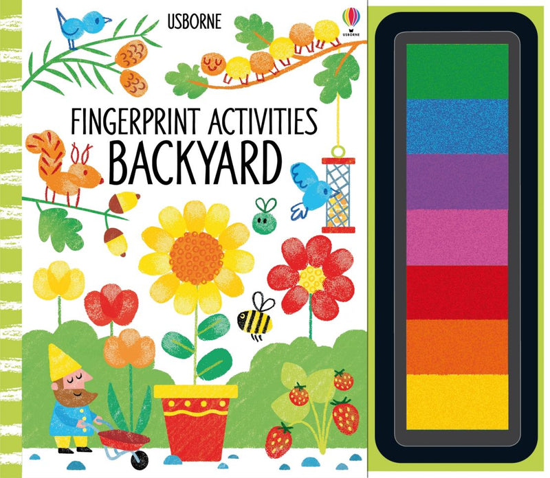 Fingerprint Activities Backyard - Book