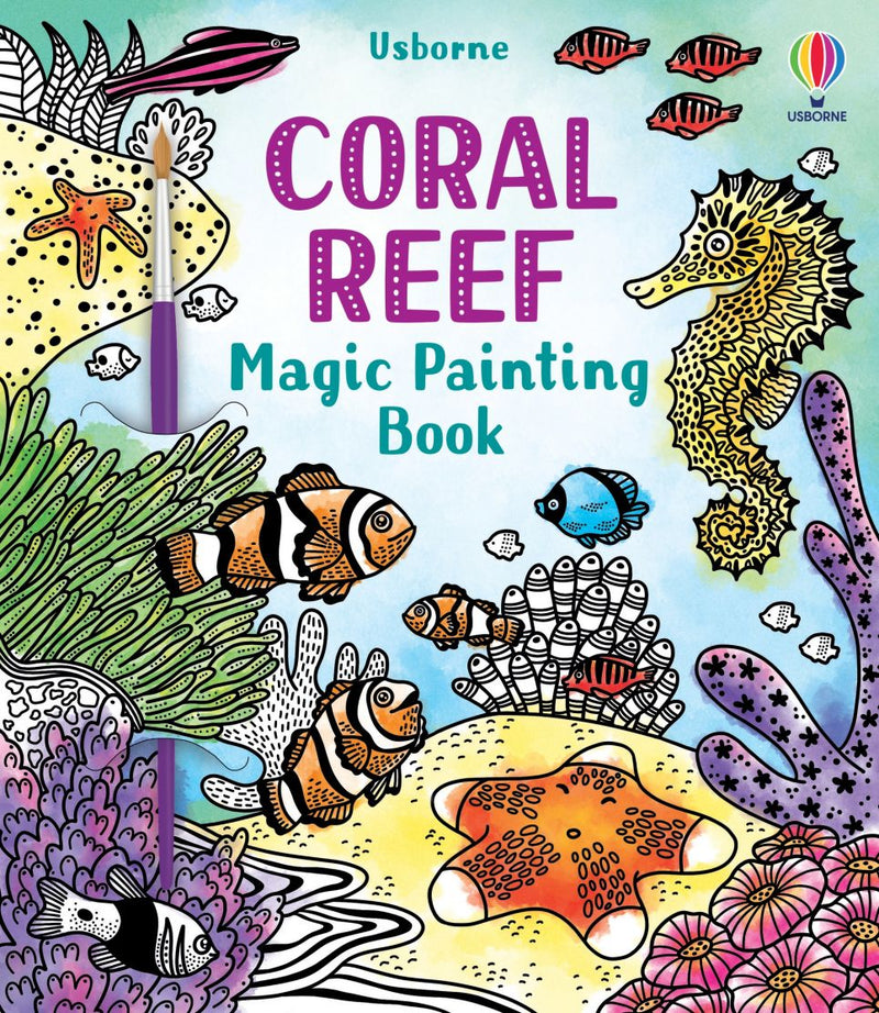 Coral Reef Magic Painting Book