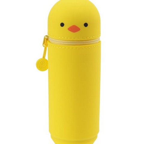 PuniLabo Stand Pen Case - Yellow Chick