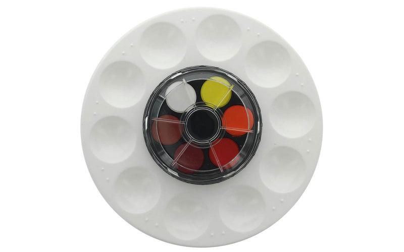 Art Advantage 12 color Watercolor Compact with Palette - Nevada Fine Arts