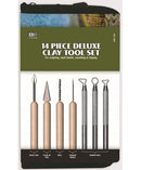 Art Advantage Deluxe Clay Tool Set 14pc - Nevada Fine Arts