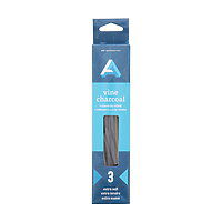 Art Alternatives Charcoal Vine Extra Soft 3pk - Nevada Fine Arts