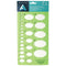 Art Alternatives Isometric Ellipse Inking Template - Nevada Fine Arts