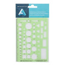 Art Alternatives Professional All-Purpose Template with Inking Edge - Nevada Fine Arts