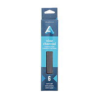 Art Alternatives Vine Charcoal Extra Soft 6pk - Nevada Fine Arts