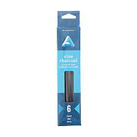 Art Alternatives Vine Charcoal Hard 6pk - Nevada Fine Arts