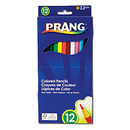 Prang Colored Pencil Set Assorted Colors 12pk