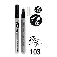 Daler Rowney FW 2-Marker 2-Nib Set 1-2mm Small Round - Nevada Fine Arts