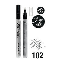 Daler Rowney FW 2-Marker 2-Nib Set 1mm Small Hard Point - Nevada Fine Arts
