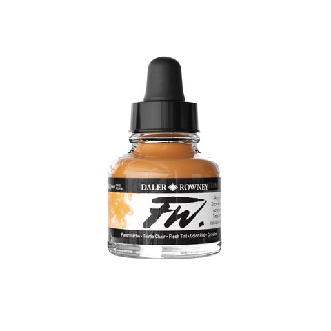 Daler Rowney FW Liquid Acrylic Ink Flesh Tint 1oz - Nevada Fine Arts