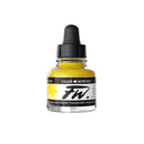 Daler Rowney FW Liquid Acrylic Ink Fluorescent Yellow 1oz - Nevada Fine Arts