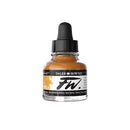 Daler Rowney FW Liquid Acrylic Ink Raw Sienna 1oz - Nevada Fine Arts