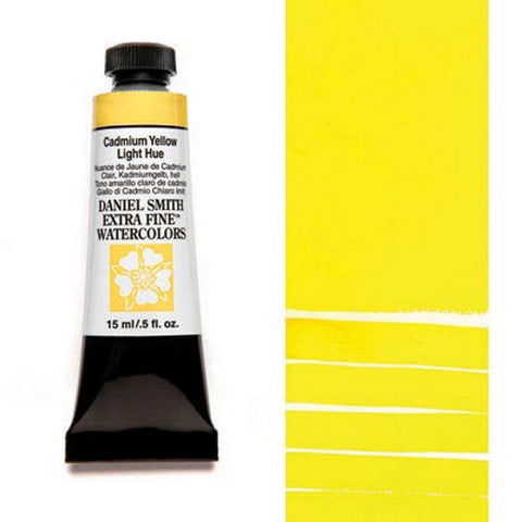 Daniel Smith Extra Fine Watercolor Cadmium Yellow Light Hue 15ml - Nevada Fine Arts