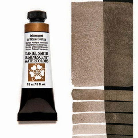 Daniel Smith Extra Fine Watercolor Iridescent Antique Bronze 15ml - Nevada Fine Arts