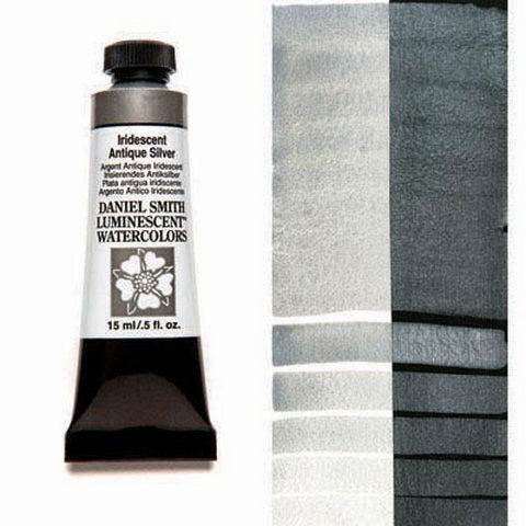 Daniel Smith Extra Fine Watercolor Iridescent Antique Silver 15ml - Nevada Fine Arts