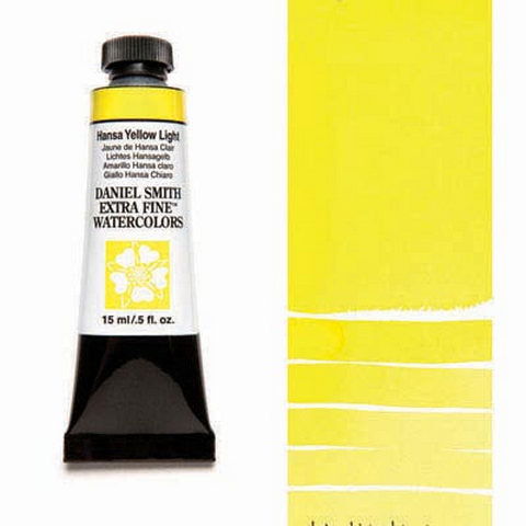 Daniel Smith Extra Fine Watercolor Paint Hansa Yellow Light 15ml - Nevada Fine Arts