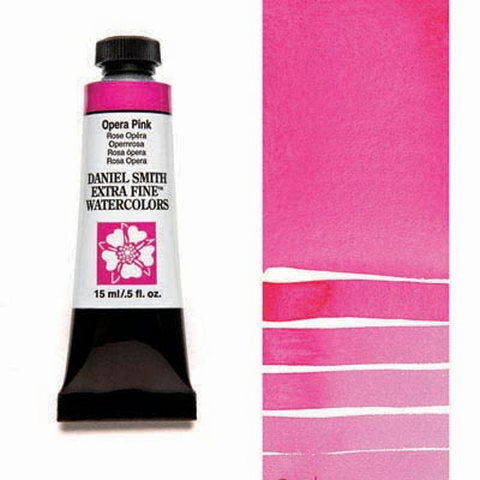 Daniel Smith Extra Fine Watercolor Paint Opera Pink 15ml - Nevada Fine Arts