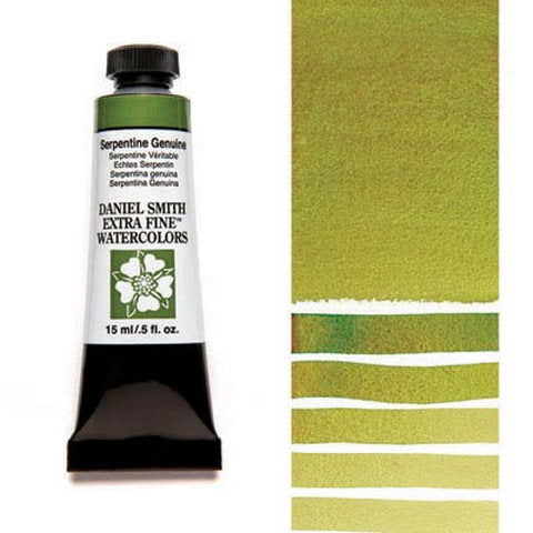 Daniel Smith Extra Fine Watercolor Paint Serpentine Genuine 15ml - Nevada Fine Arts