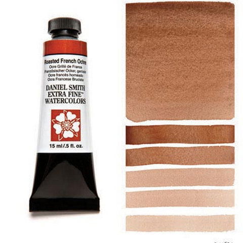Daniel Smith Extra Fine Watercolor Roasted French Ochre 15ml - Nevada Fine Arts