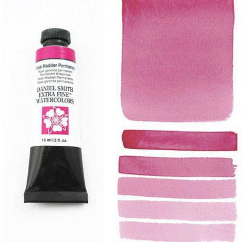 Daniel Smith Extra Fine Watercolor Rose Madder Permanent 15ml - Nevada Fine Arts