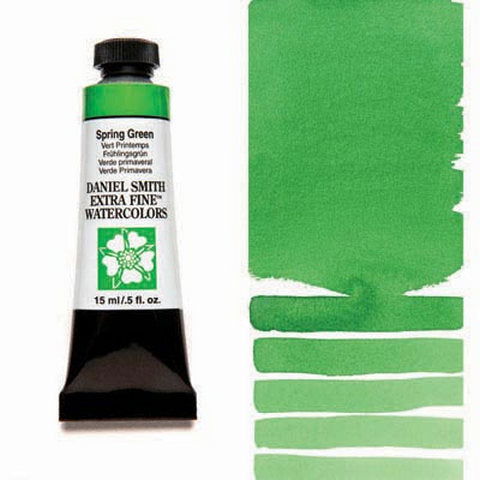 Daniel Smith Extra Fine Watercolor Spring Green 15ml - Nevada Fine Arts
