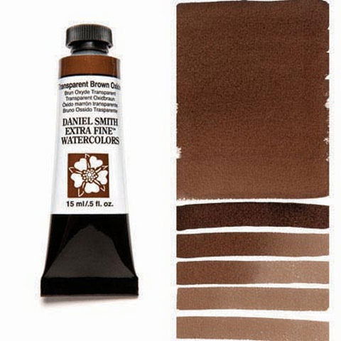 Daniel Smith Extra Fine Watercolor Transparent Brown Oxide 15ml - Nevada Fine Arts