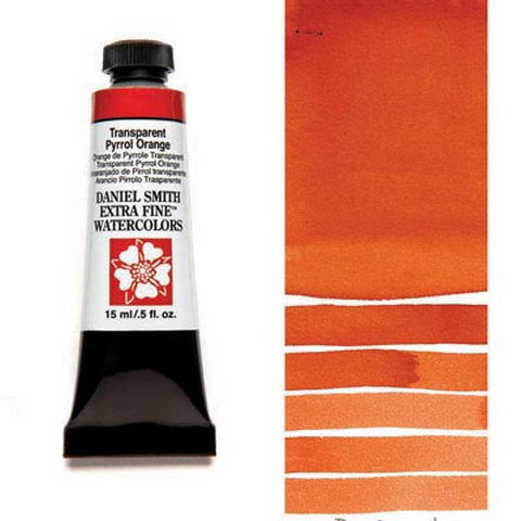 Daniel Smith Extra Fine Watercolor Transparent Pyrrole Orange  15ml - Nevada Fine Arts