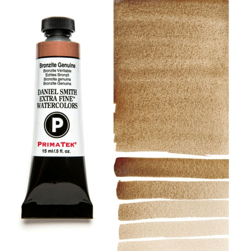 Daniel Smith Extra Fine Watercolors PrimaTek Bronzite Genuine 15ml Tube - Nevada Fine Arts