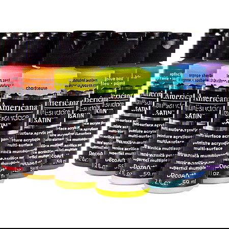 DecoArt Americana Multi-Surface Acrylic Satin Lavender Fields 2oz - Nevada Fine Arts