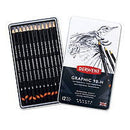 Derwent Graphic Pencil Set Sketching 12pk - Nevada Fine Arts