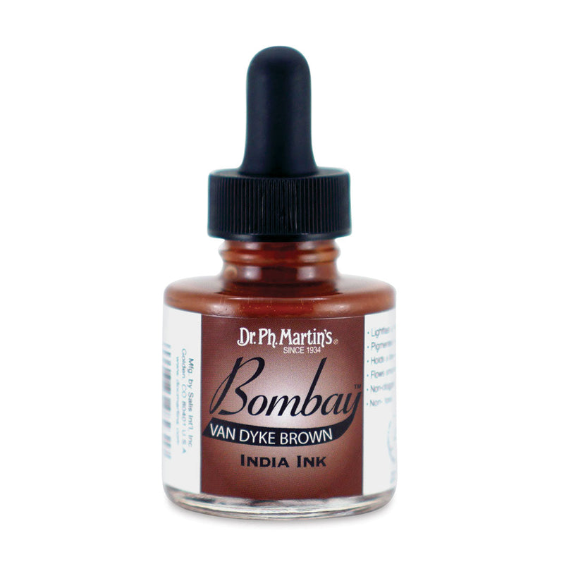 Dr. Martin Bombay Van Dyke Brown 1oz - Nevada Fine Arts