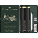 Faber-Castell Pitt Graphite Matte Pencil 11 Piece Tin Set