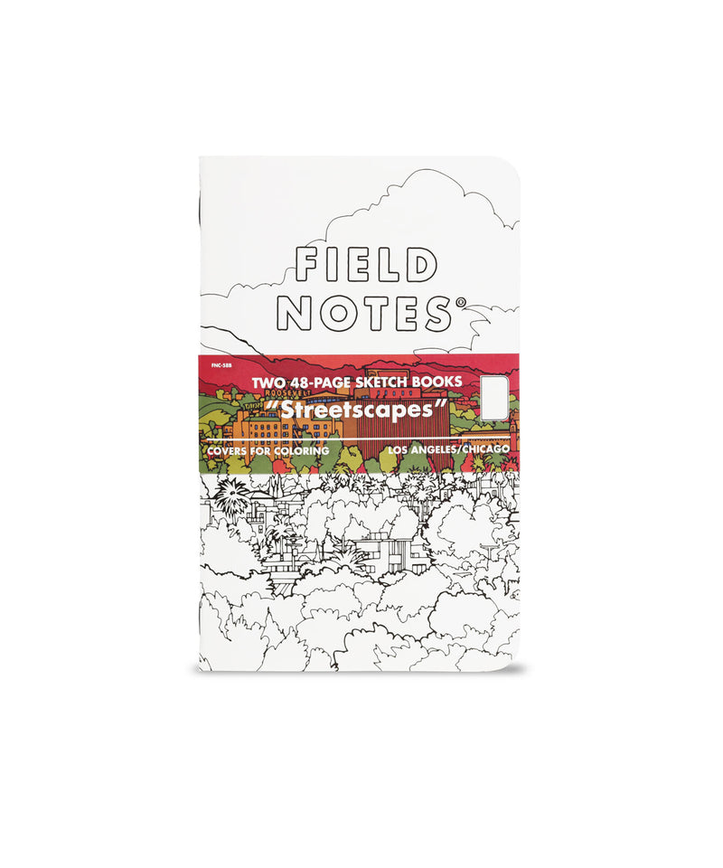 Field Notes Spring 2023 Streetscapes 2pk Sketchbooks - Los Angeles & Chicago