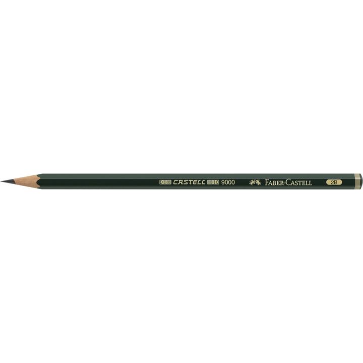 Faber-Castell Castell 9000 Graphite Pencil 2B - Nevada Fine Arts