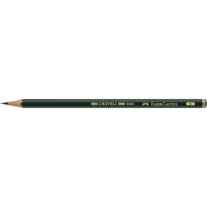 Faber-Castell Castell 9000 Graphite Pencil B - Nevada Fine Arts