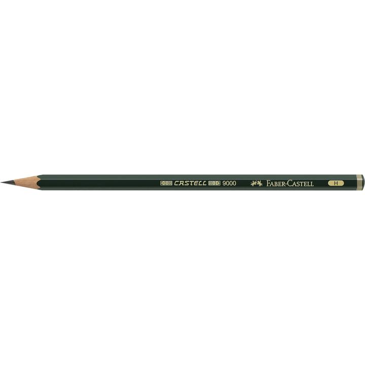 Faber-Castell Castell 9000 Graphite Pencil H - Nevada Fine Arts