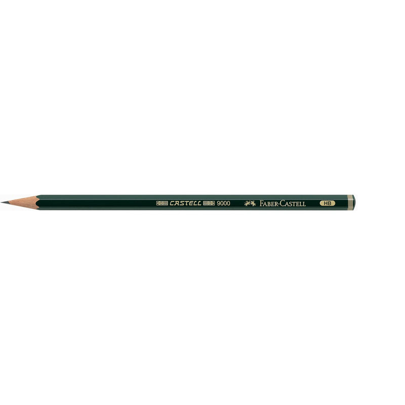 Faber-Castell Castell 9000 Graphite Pencils Set 6pc Tin - Nevada Fine Arts