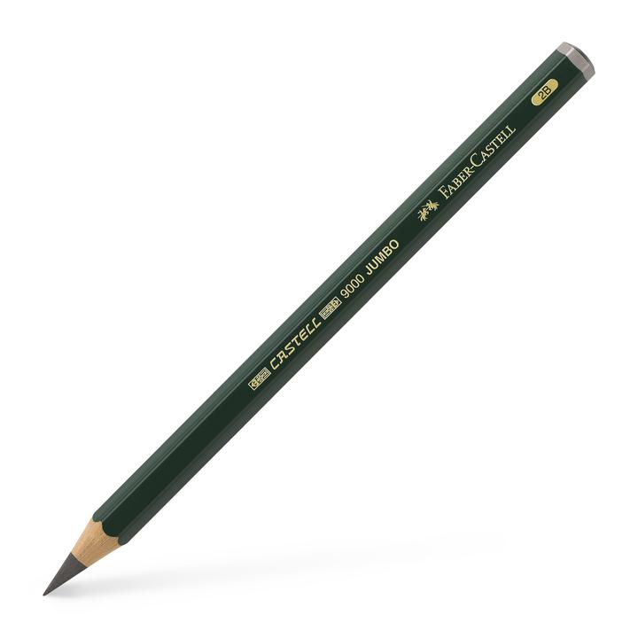 Faber-Castell Castell 9000 Jumbo Graphite Pencil 2B - Nevada Fine Arts