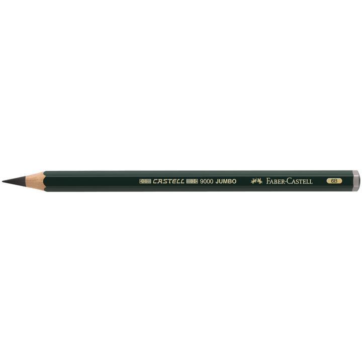 Faber-Castell Castell 9000 Jumbo Graphite Pencil 6B - Nevada Fine Arts
