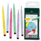 Faber-Castell PITT Artist Pens Set Brush Pastel Assorted Colors 6pc - Nevada Fine Arts