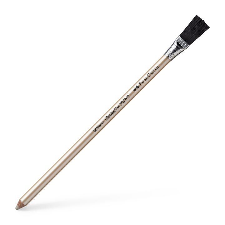 Faber-Castell Perfection 7058 Eraser Pencil with Brush - Nevada Fine Arts
