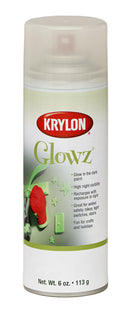 Krylon Glowz Glow-In-The-Dark Spray Paint Green 6oz