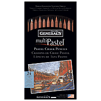 General Multi-Pastel Chalk Pencil Set