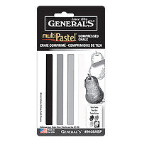 General MultiPastel Compressed Chalk Stick Set