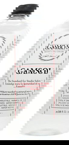 Gamblin Gamsol Oderless Mineral Spirits 33.8oz Bottle - Nevada Fine Arts