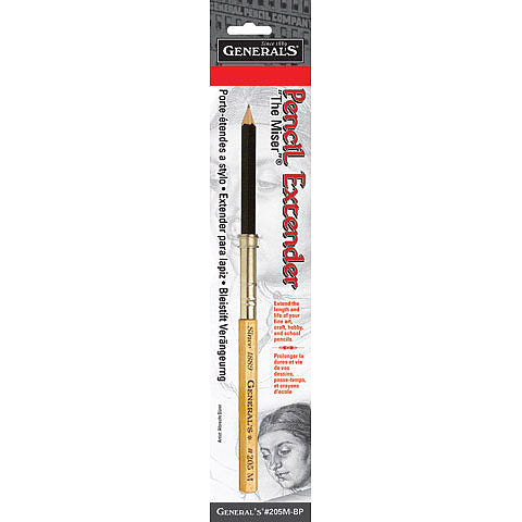 Generals Miser Pencil Extender with Soft Drawing Pencil - Nevada Fine Arts