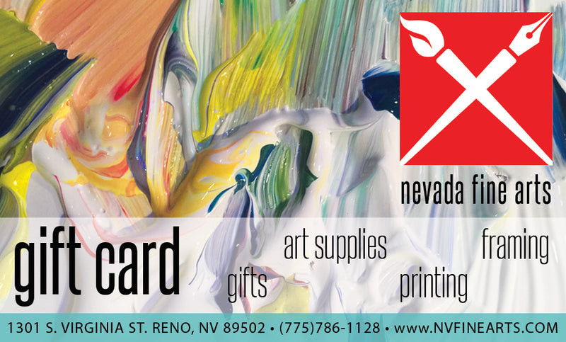 Nevada Fine Arts Gift Cards front
