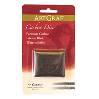 Global Art Artgraf Water-Soluble Carbon Disk - Nevada Fine Arts