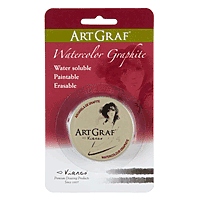 Global Art Artgraf Water-Soluble Graphite Tin 20gm - Nevada Fine Arts